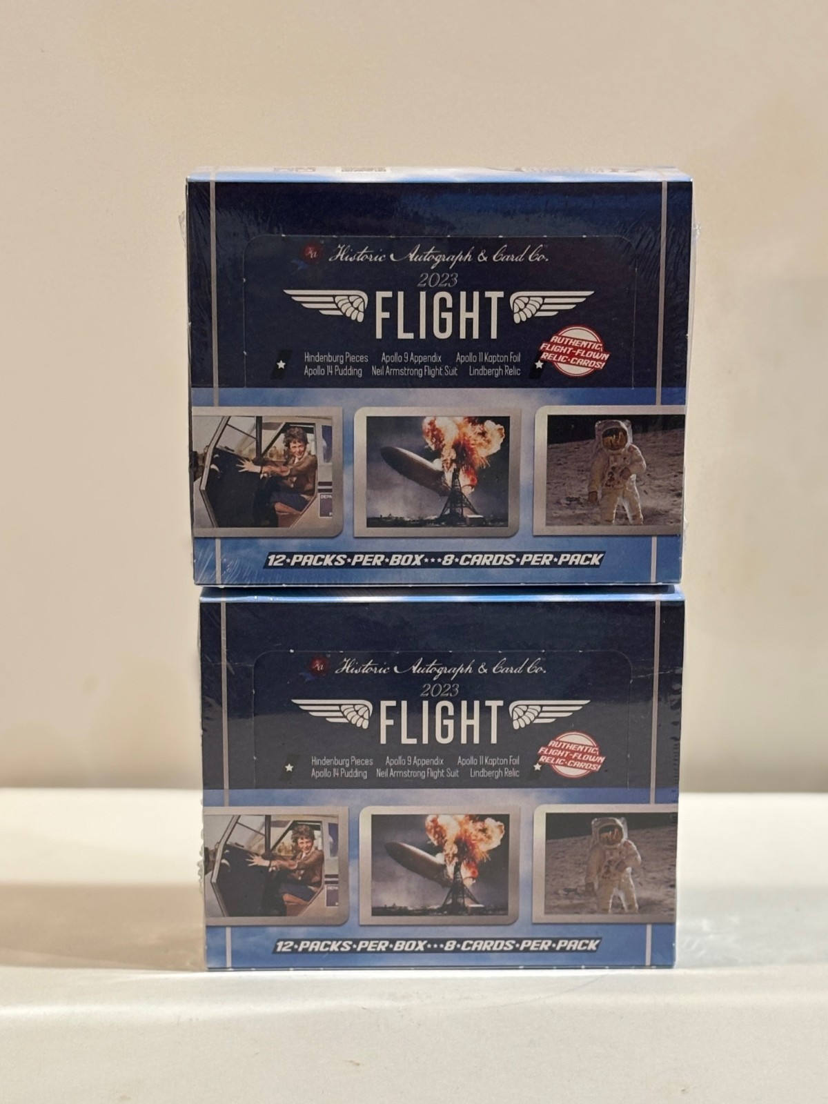 2023 Historic Autographs Flight Factory Sealed Hobby Box Lot of 2 2023 Historic Autographs Flight Factory Sealed Hobby Box Lot of 2