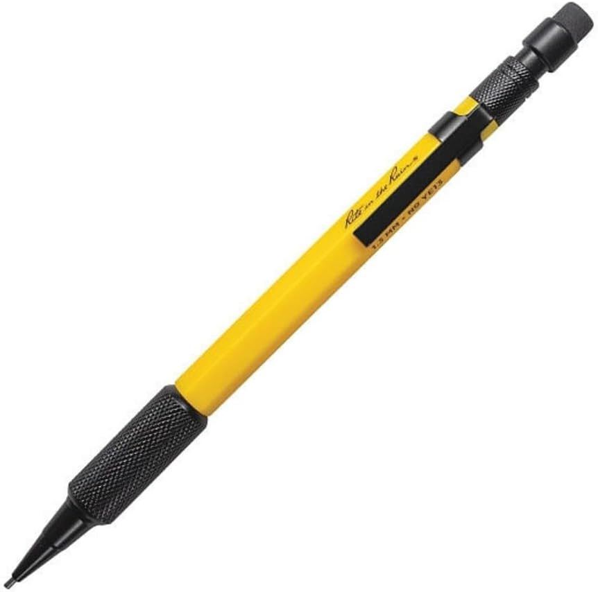 Weatherproof Mechanical Pencil, Yellow Barrel, 1.3Mm Black Lead (No. YE13)