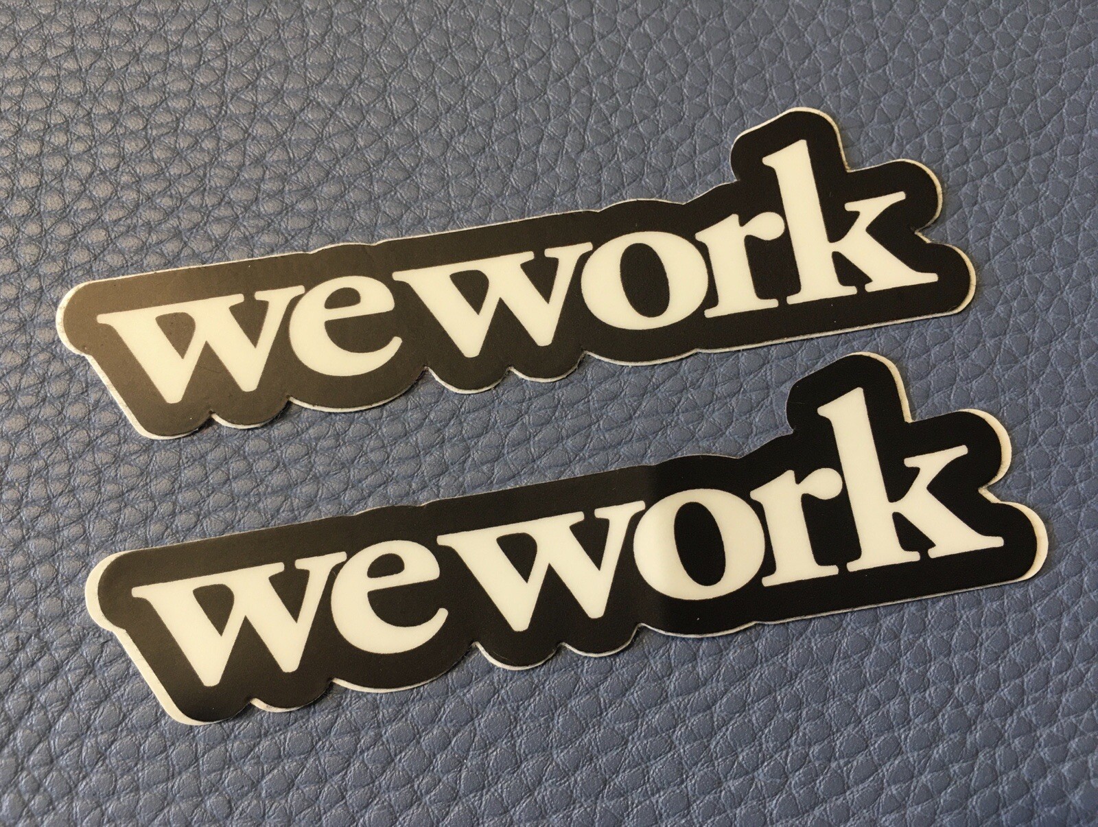 2 Rare Authentic wework Office Sticker Workspace Meeting Rooms Coworking Space