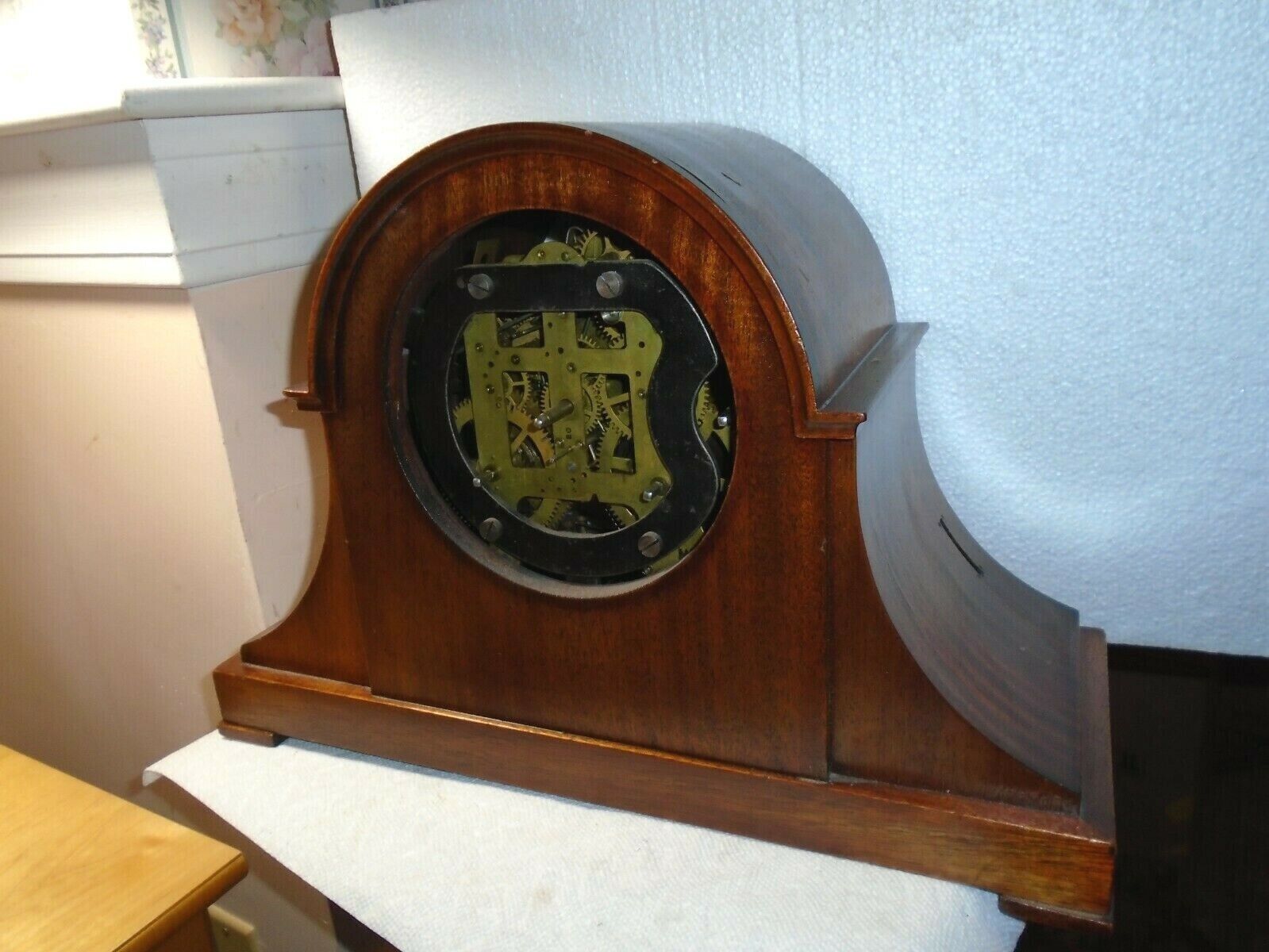 Antique-Seth Thomas-5 Bell Sonora Chime Mantle Clock/Parts-Ca.1915-#F349
