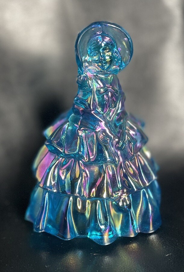 Vintage Wheaton Carnival Glass Lady