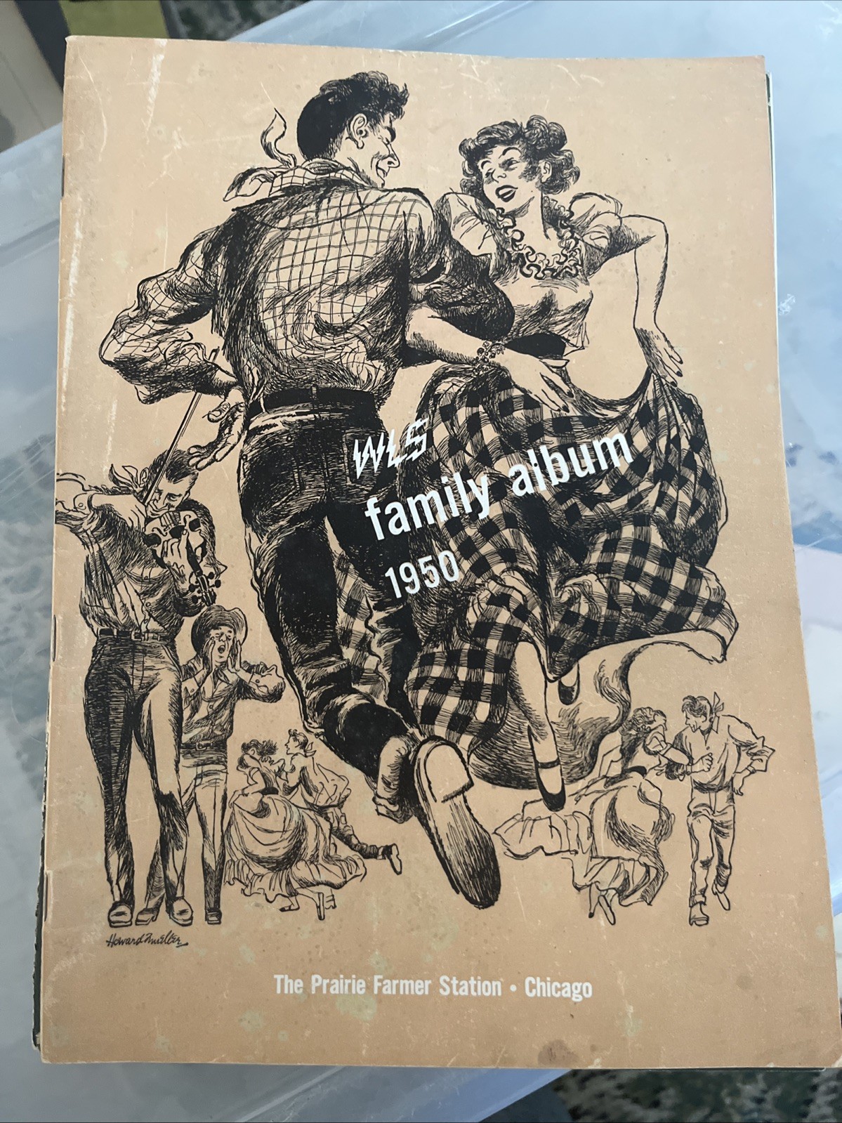 Vtg Prairie Farmer WLS Radio Magazines 1950-1956 Annual Family Album Lot Of 5