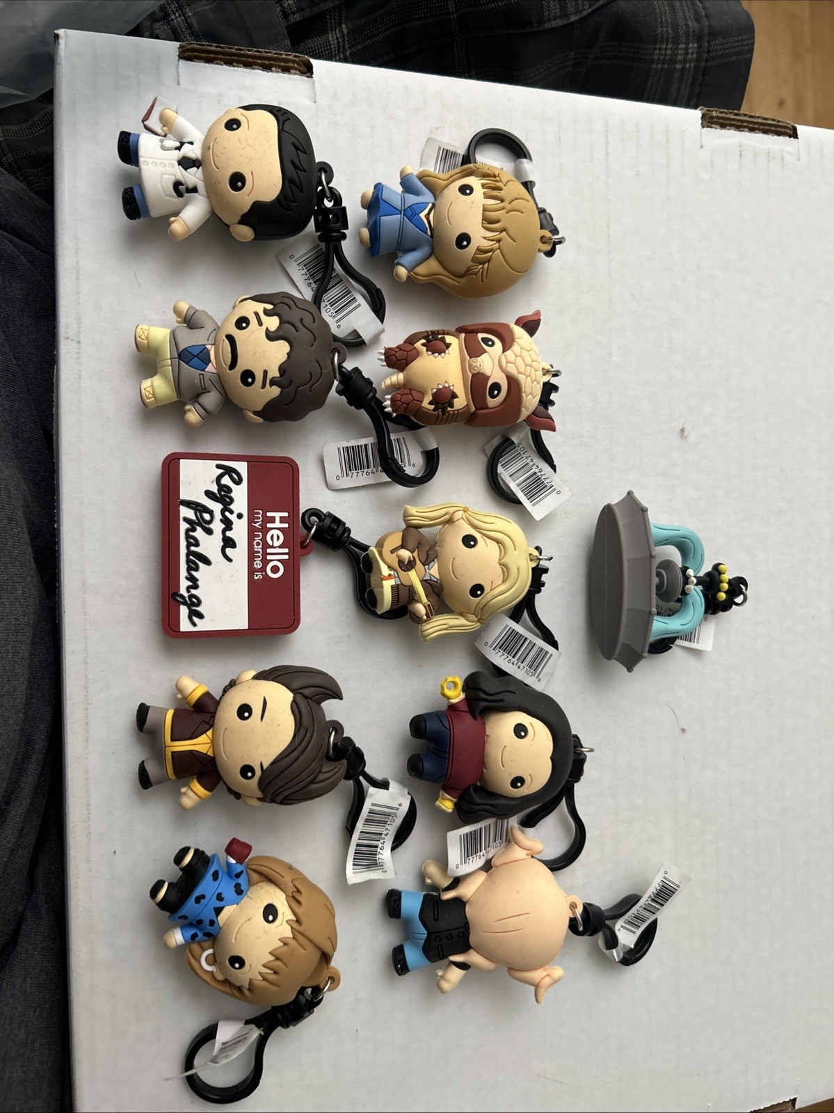 Friends TV Show 3D Figural Bag Clip Keychain Lot Of 11