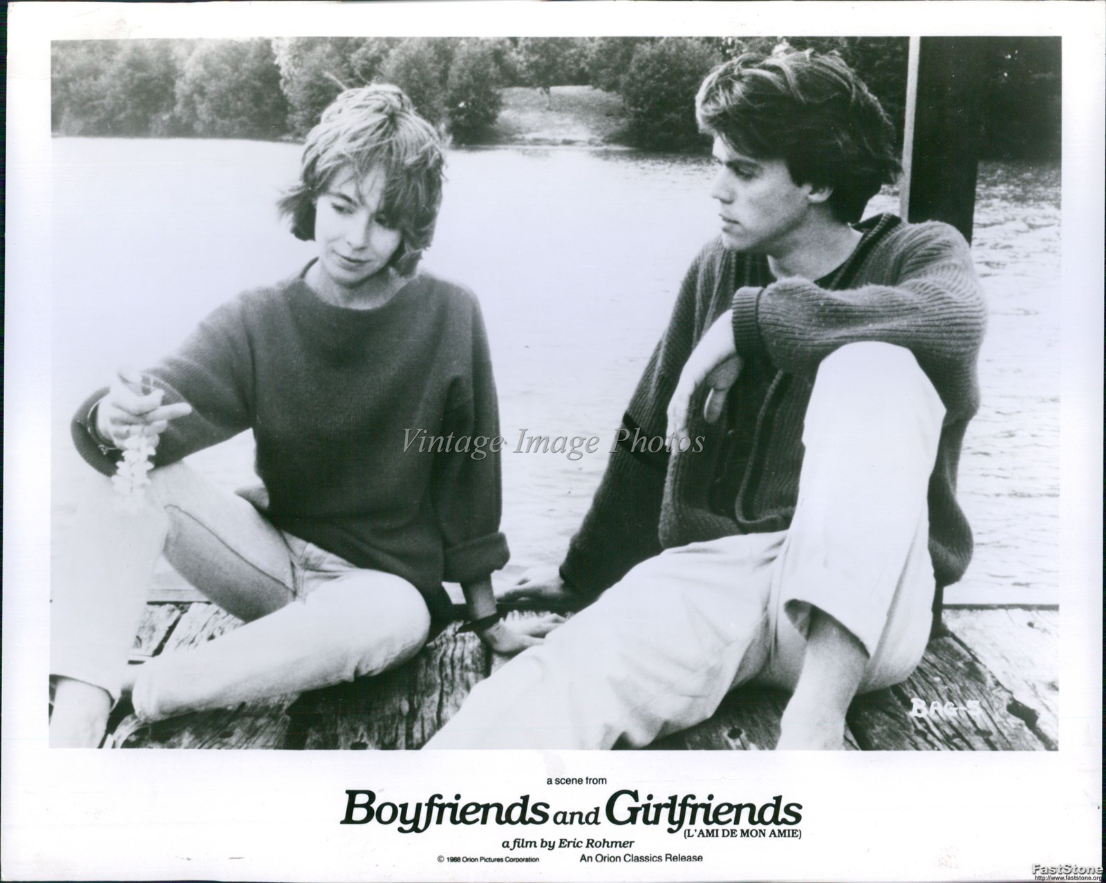 1990 Boyfriends And Girlfirends Eric Rohmer Orion Classics Photo 8x10