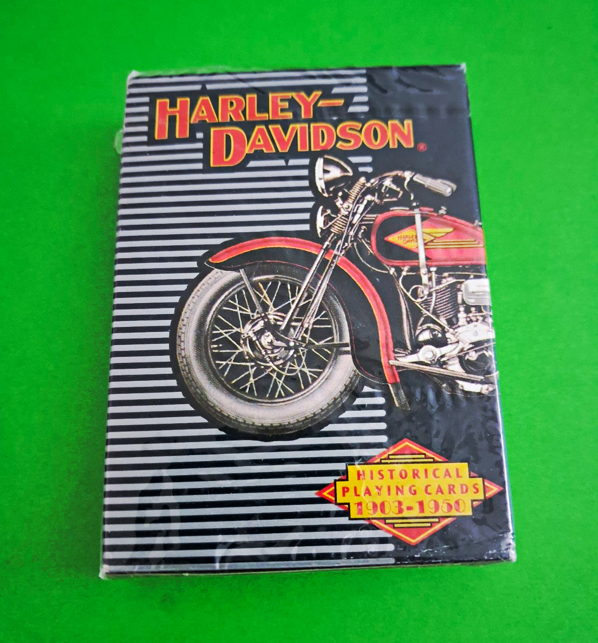 Harley-Davidson Historical Playing Cards 1913-1930 Deck Made in U.S.A. UPC