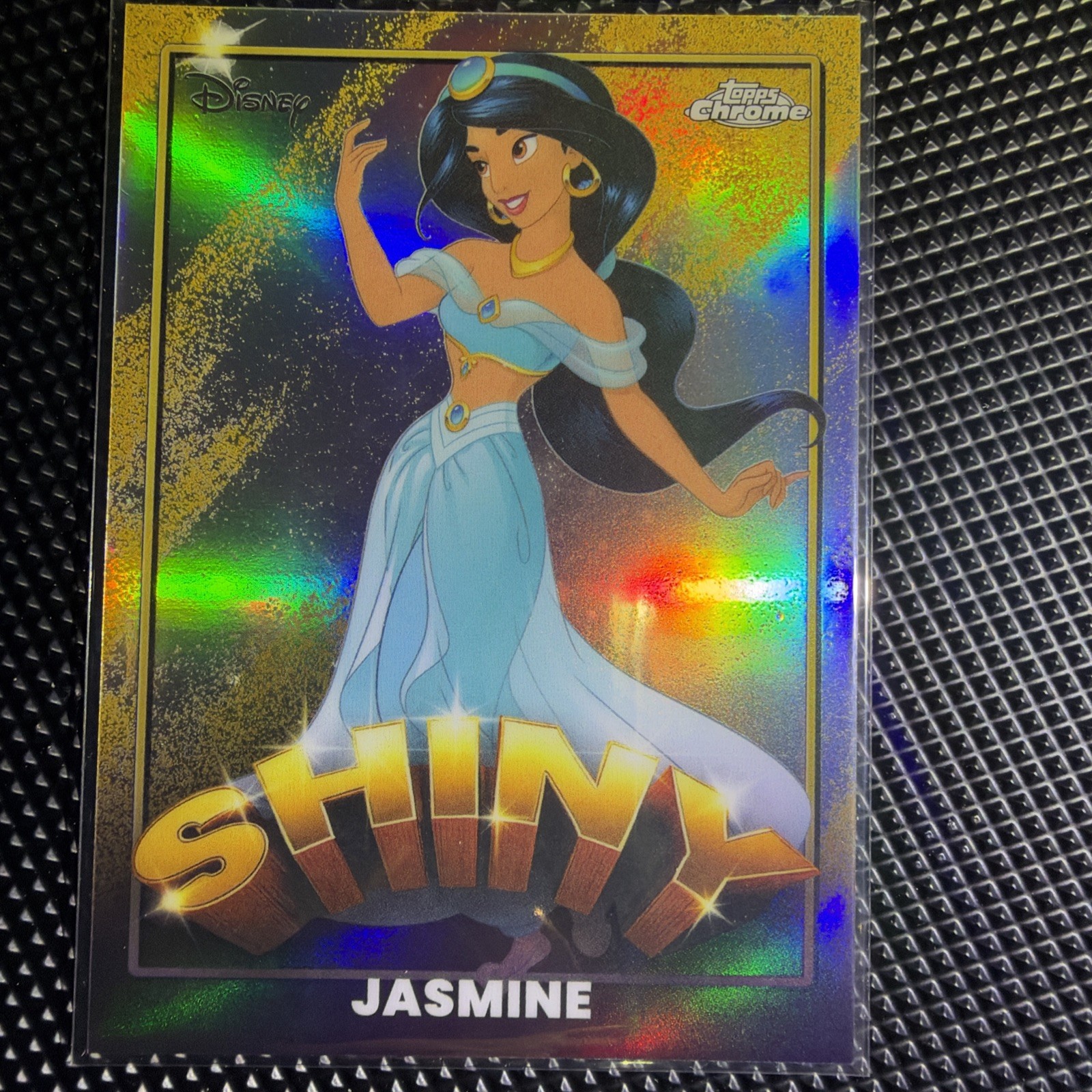 2025 Topps Disney Wonder Jasmine SHINY Chase Insert #S-10 - Aladdin