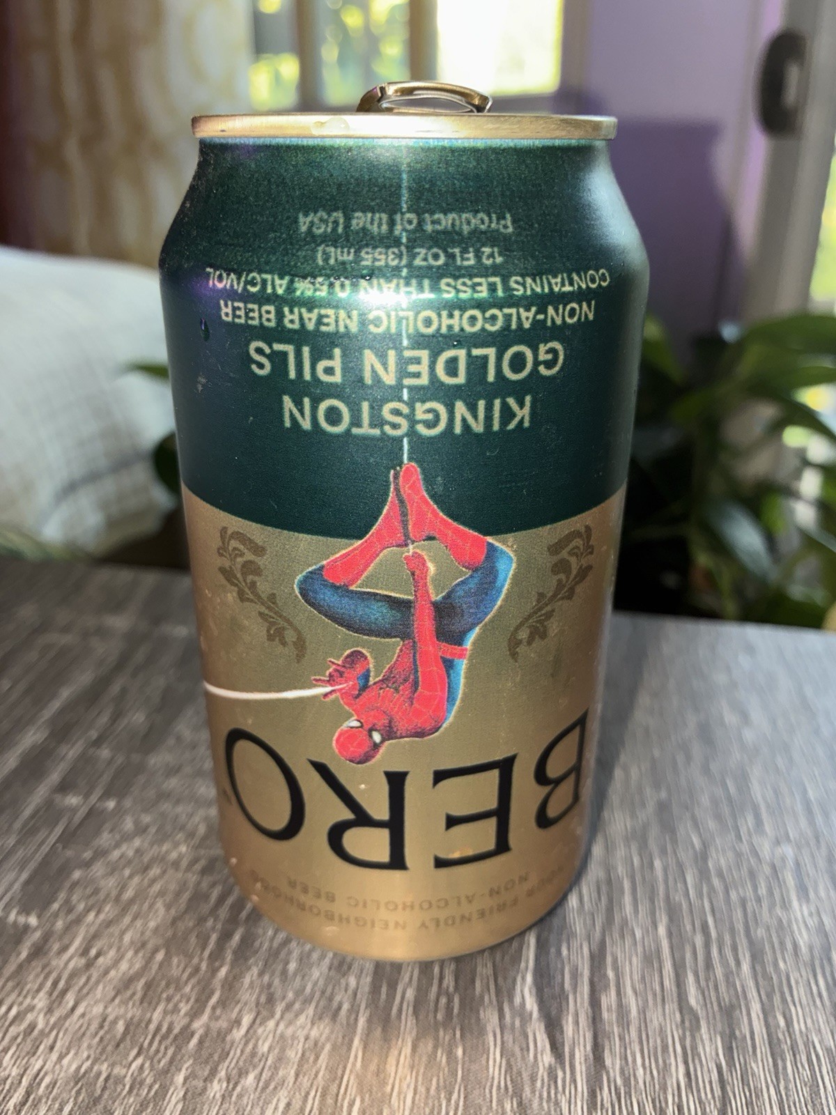 EMPTY CAN Bero Brewing Spider-Man Brand New Day Kingston Golden Pils 2026
