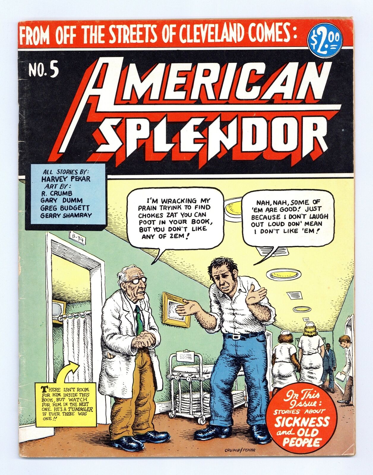 American Splendor #5 GD/VG 3.0 1980