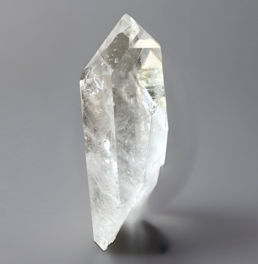 “Ice Window”Hashupi Himalayan Quartz Lemurian Lines High-Clarity Akashic Crystal