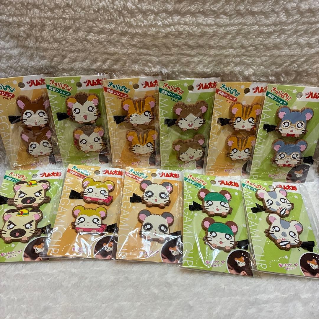 Hamtaro Hair Clip Set of 11 Characters from Toritto Hamtaro