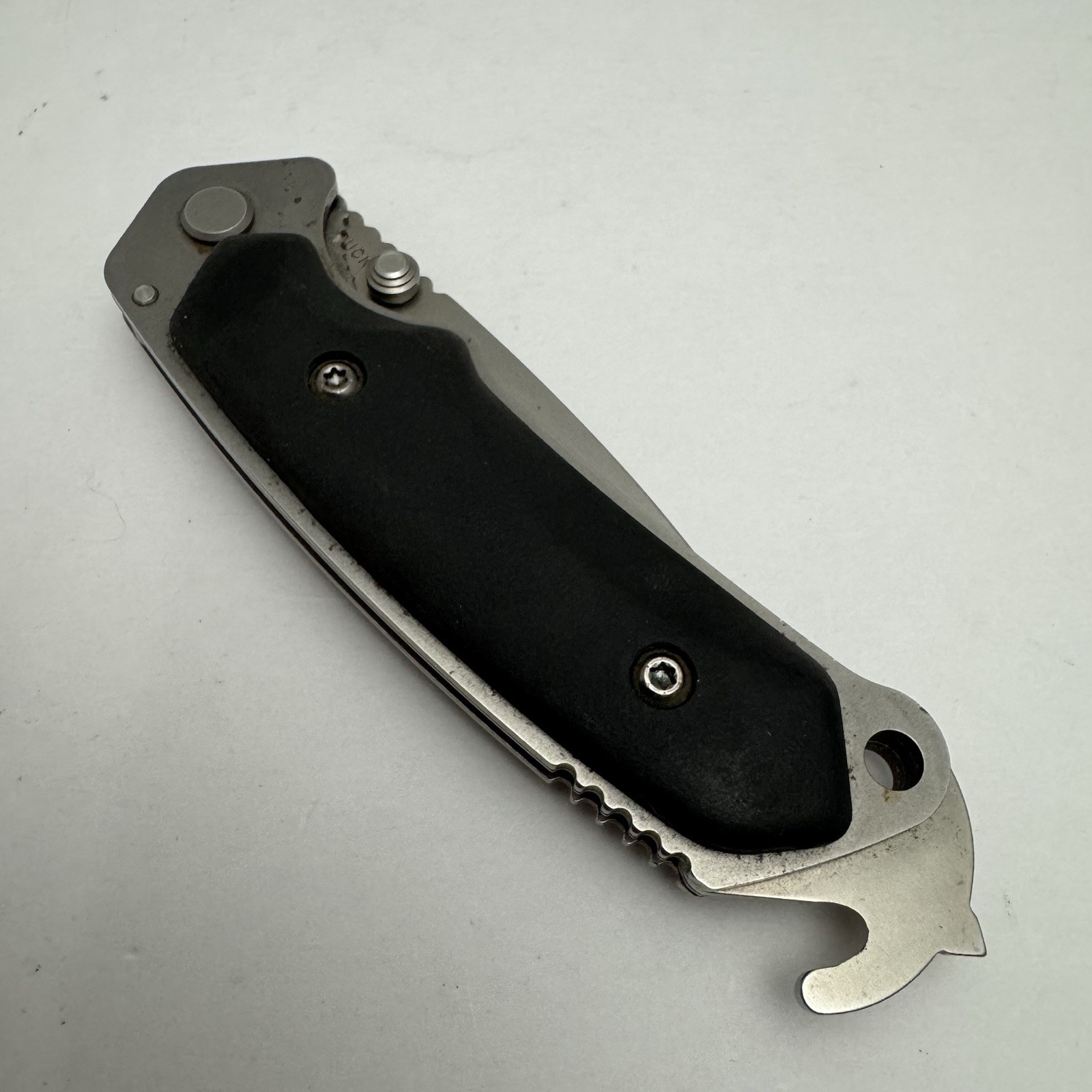 BUCK 855 Bravo Rescue Knife Slightly Used HTF