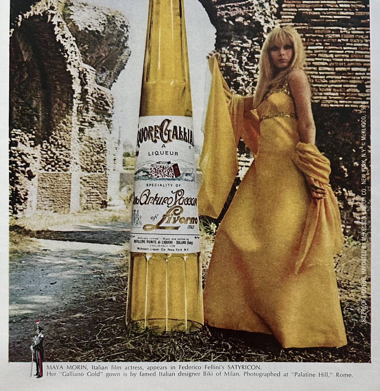 1970 MAYA MORIN GALLIANO GOLD Vintage 8 1970 MAYA MORIN GALLIANO GOLD Vintage 8