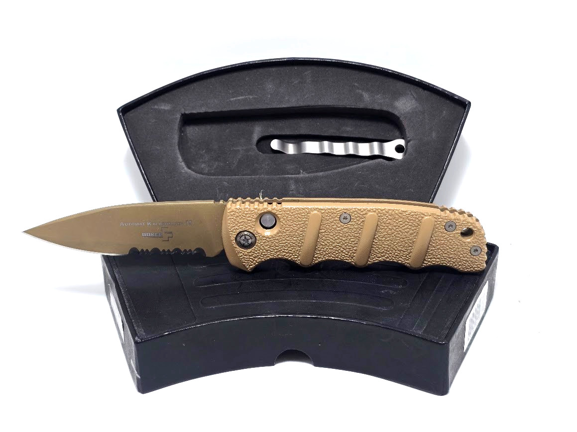 Böker plus automat kalashinikov 74 tan - NEW - FAST SHIPPING 