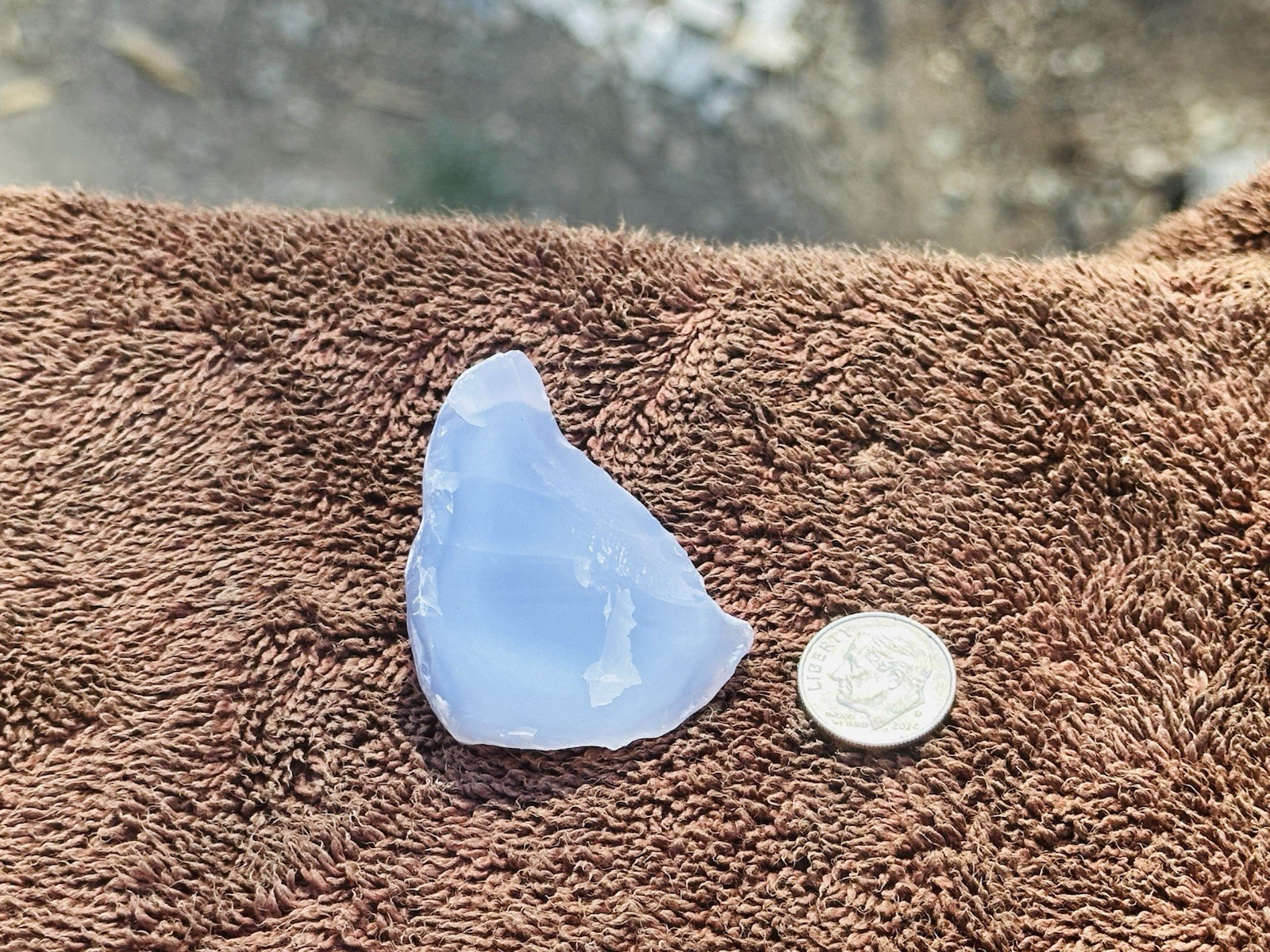 Rare and Genuine Ellensburg Blue Agate
