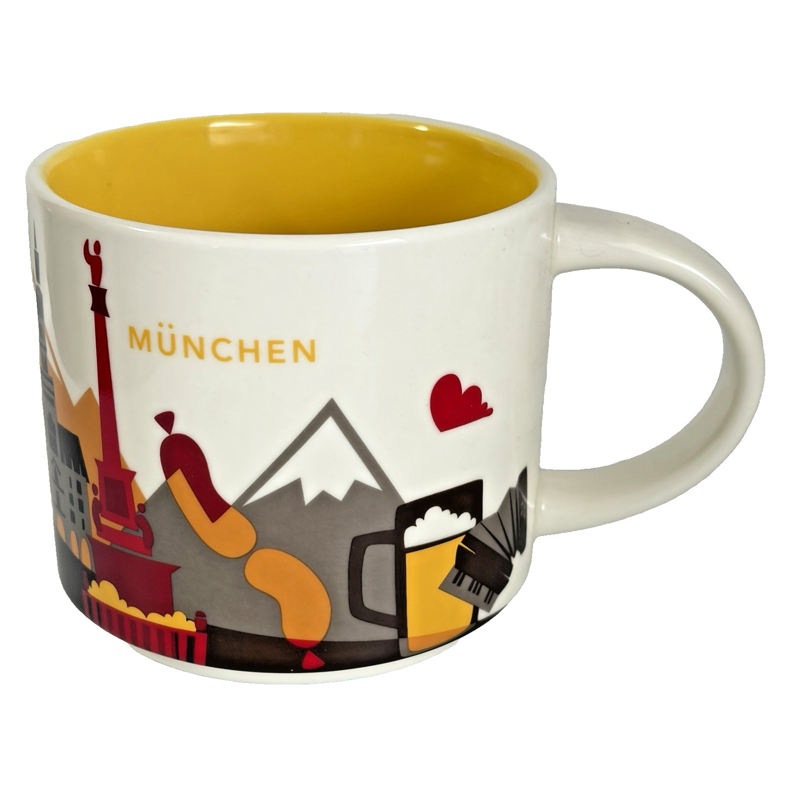 MUNCHEN Munich Germany Starbucks You Are Here Series Mug