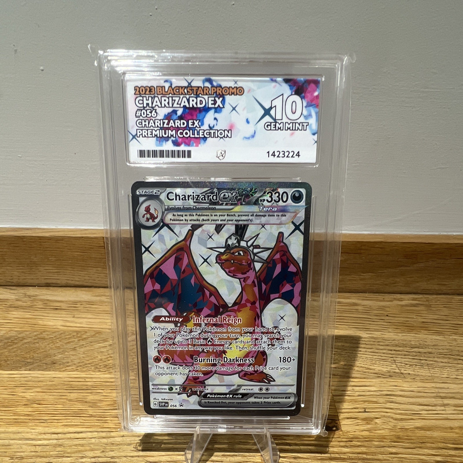 ACE 10 Charizard ex 056 Black Star Promo Foil English Pokémon TCG 2023