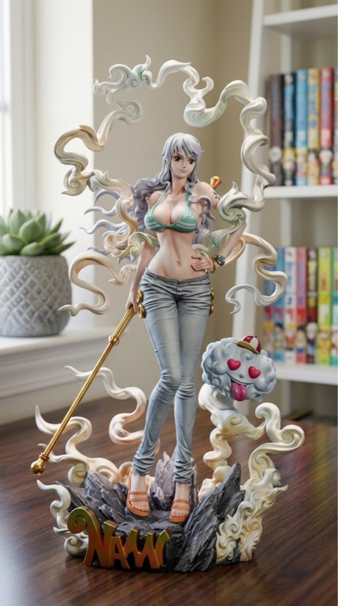 Nami Nika Form Straw Hat Pirates Custom One Piece Collectible Figure