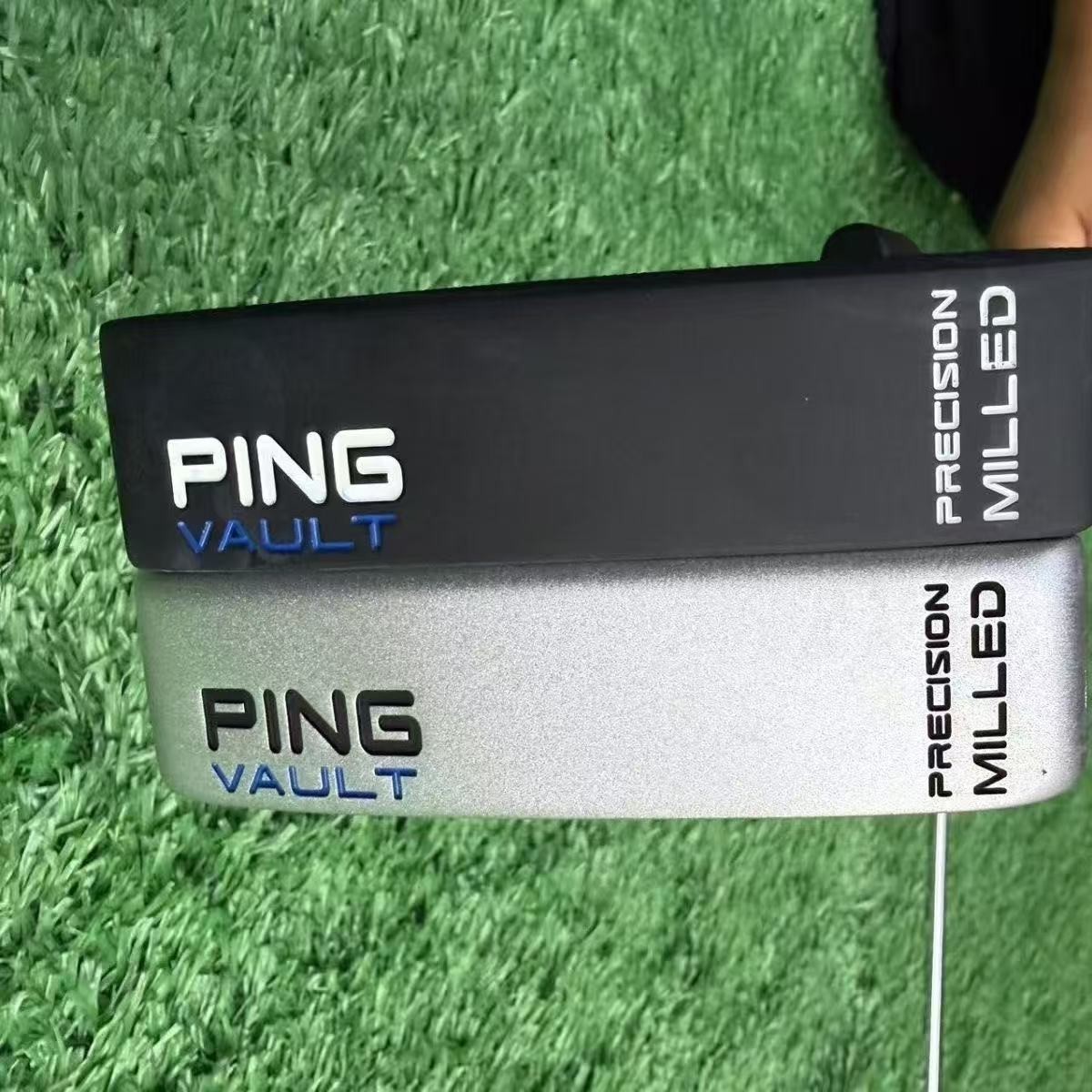 eBay Title PING Vault Golf Putter Head Silver Black Precision Milled + FREE Hea