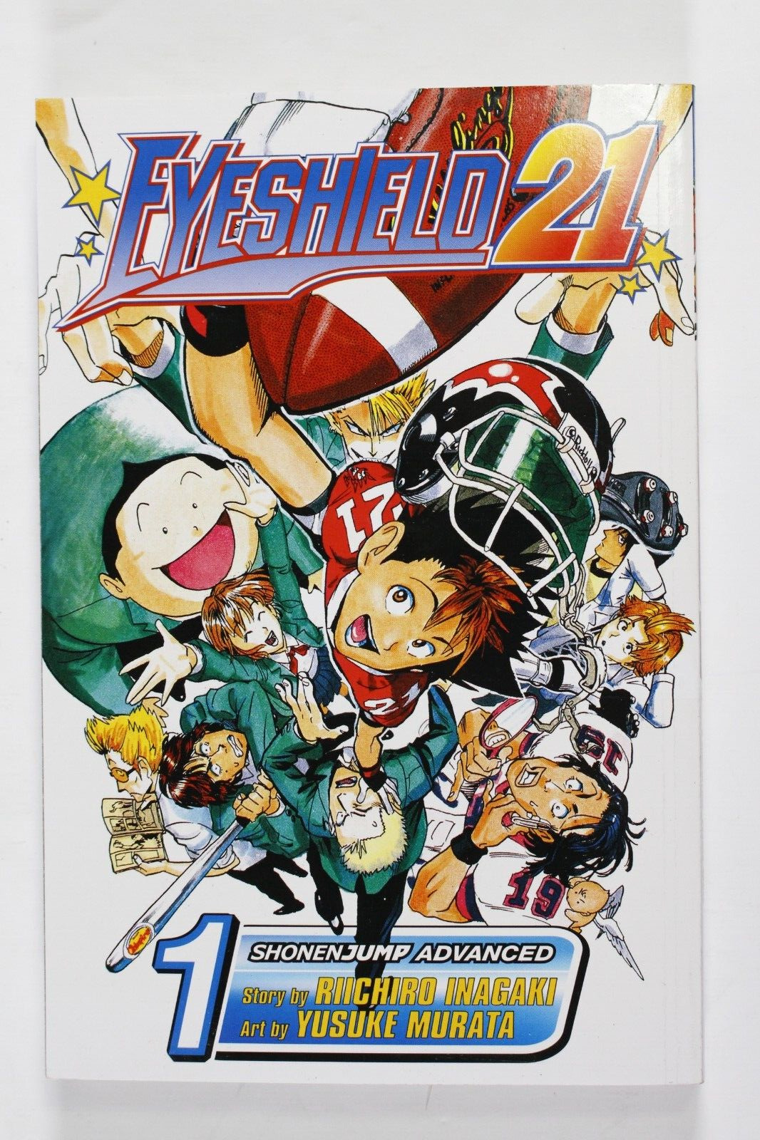 Eyeshield 21 Volume 1 by Yusuke Murata Manga English Anime
