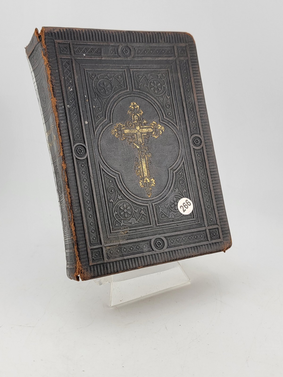 Rare Antique 1887 German Small Bible With Gold Gilded Papper Ends 6 Rare Antique 1887 German Small Bible With Gold Gilded Papper Ends 6