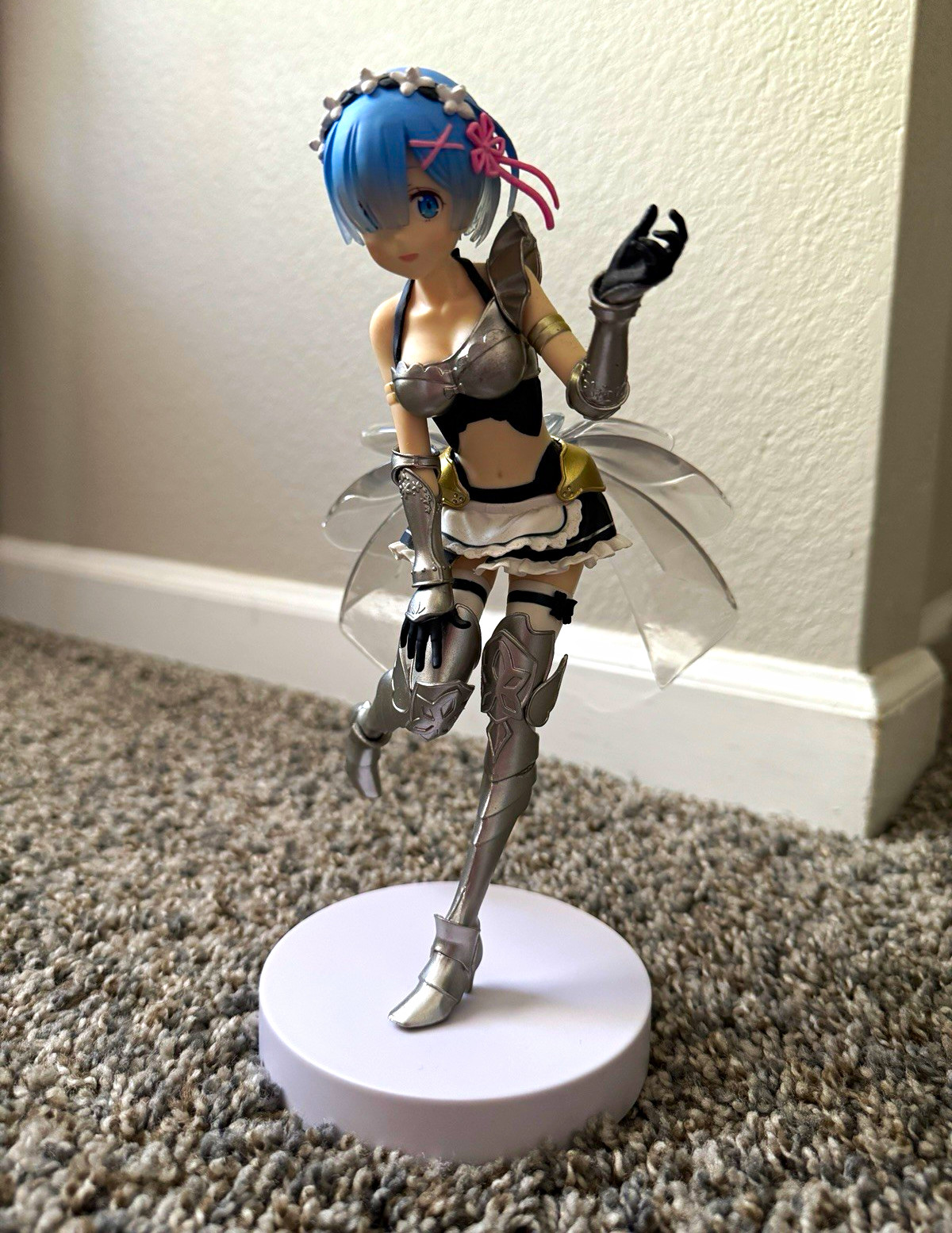 Banpresto Re:Zero Rem EXQ Vol 4 Maid Armor Ver Figure 81874 Starting Life Anime