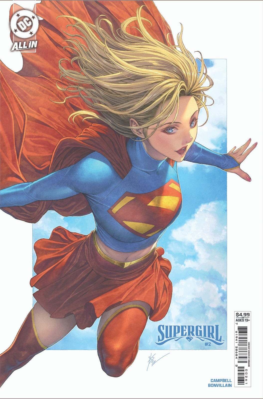 SUPERGIRL #2 CVR C HOMARE CARD STOCK VARIANT (DC COMICS 2025) SUPERGIRL #2 CVR C HOMARE CARD STOCK VARIANT (DC COMICS 2025)