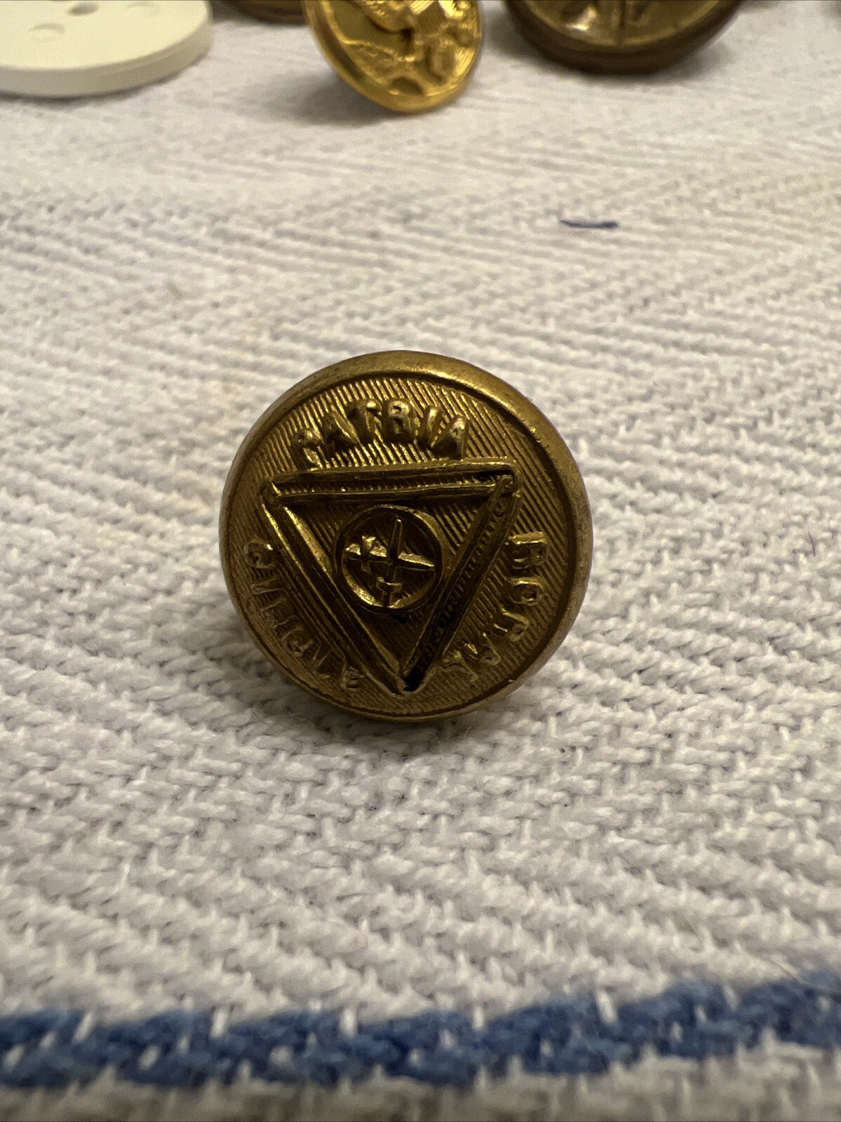 1881-82 The Patriarchal Circle Fraternal Milwaukee Uniform Button