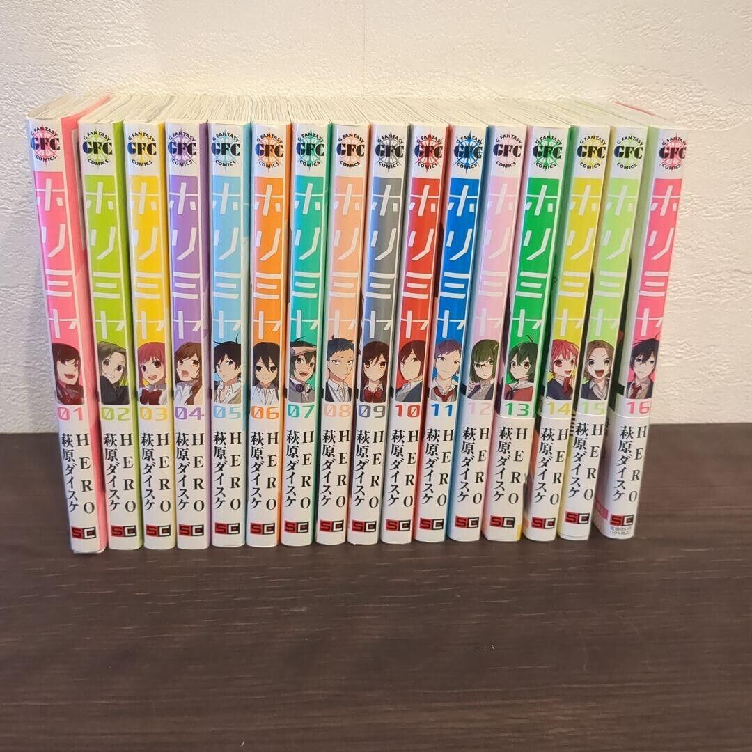 Horimiya  vol. 1-16 Complete Full set Manga Comics Japanese language USED