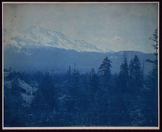 Photo:Mt. Shasta California c1899 Mountain Landscape Print