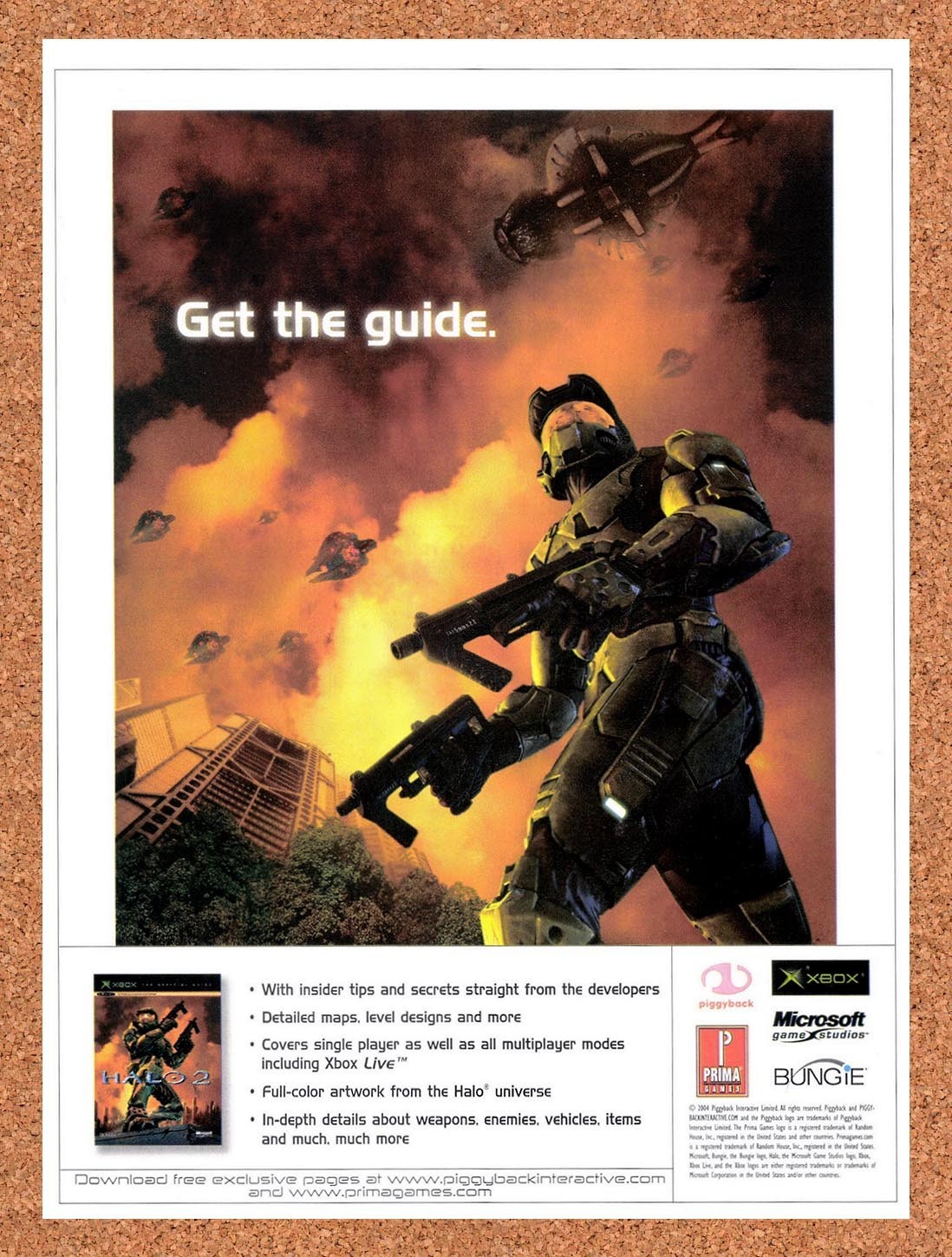 2004 Halo 2 Prima Guide Original Advertisement / Retro Promo v7 2004 Halo 2 Prima Guide Original Advertisement / Retro Promo v7