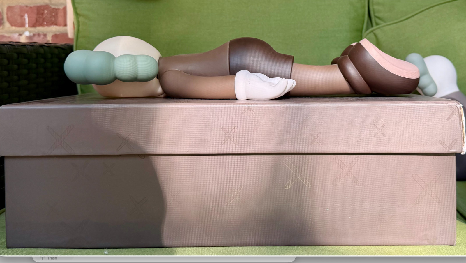 KAWS Medicom Toy Figurine Companion 2020 Open Edition Art Vinyl Brown