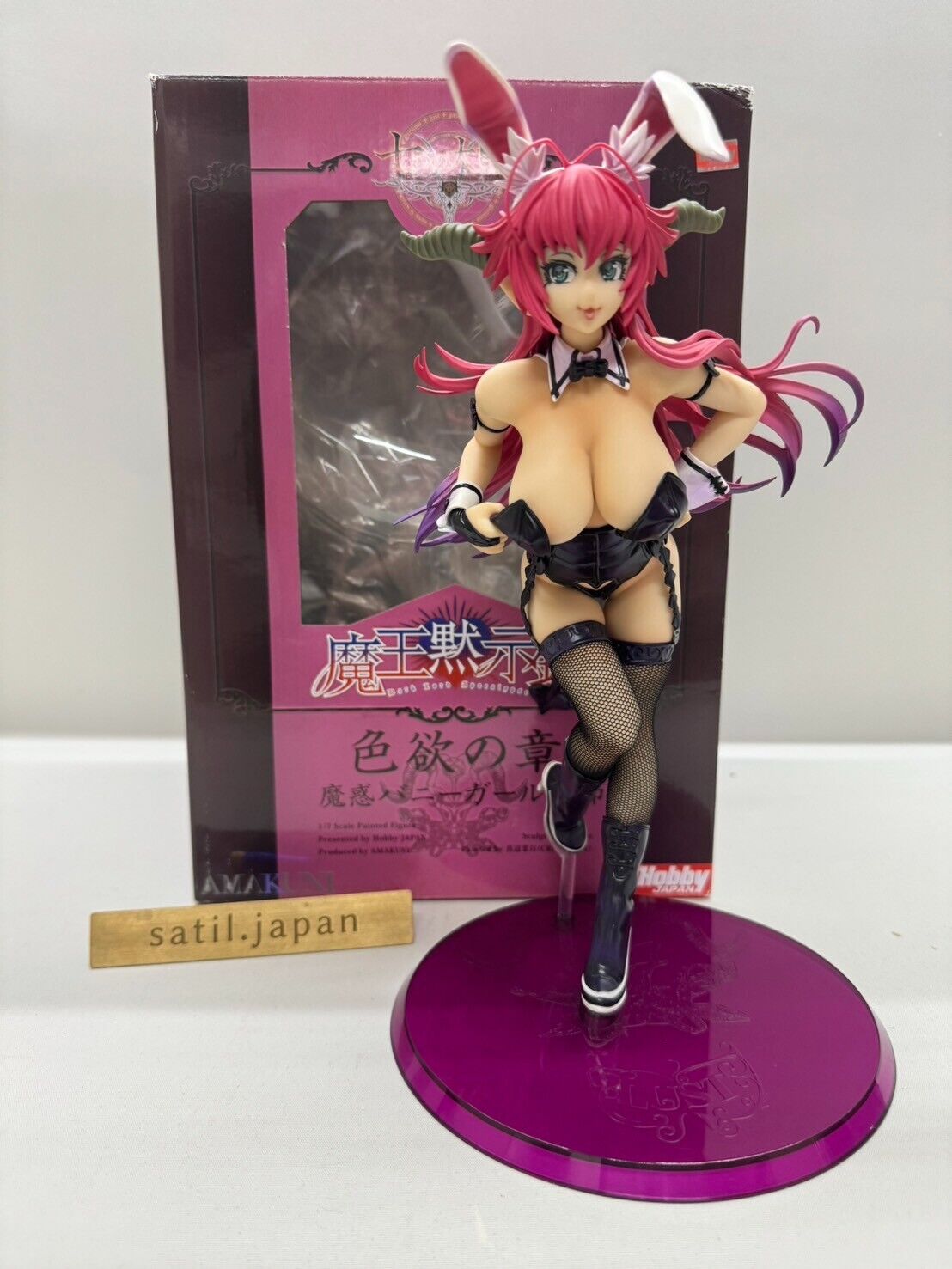 [USED] Hobby Japan limited Seven Deadly Sins Asmodeus Lust Bunny Girl 1/7 Figure