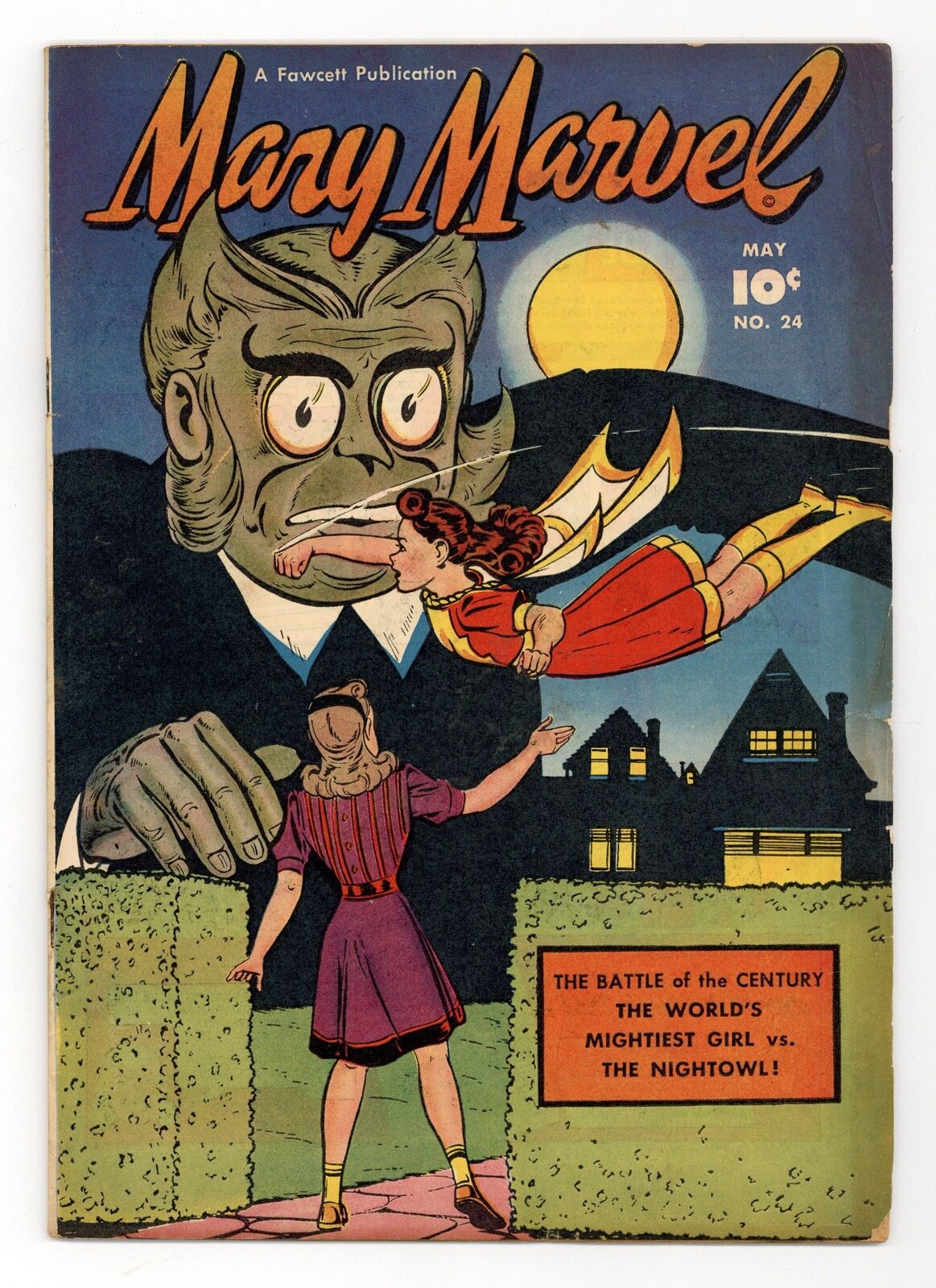 Mary Marvel Comics #24 VG- 3.5 1948