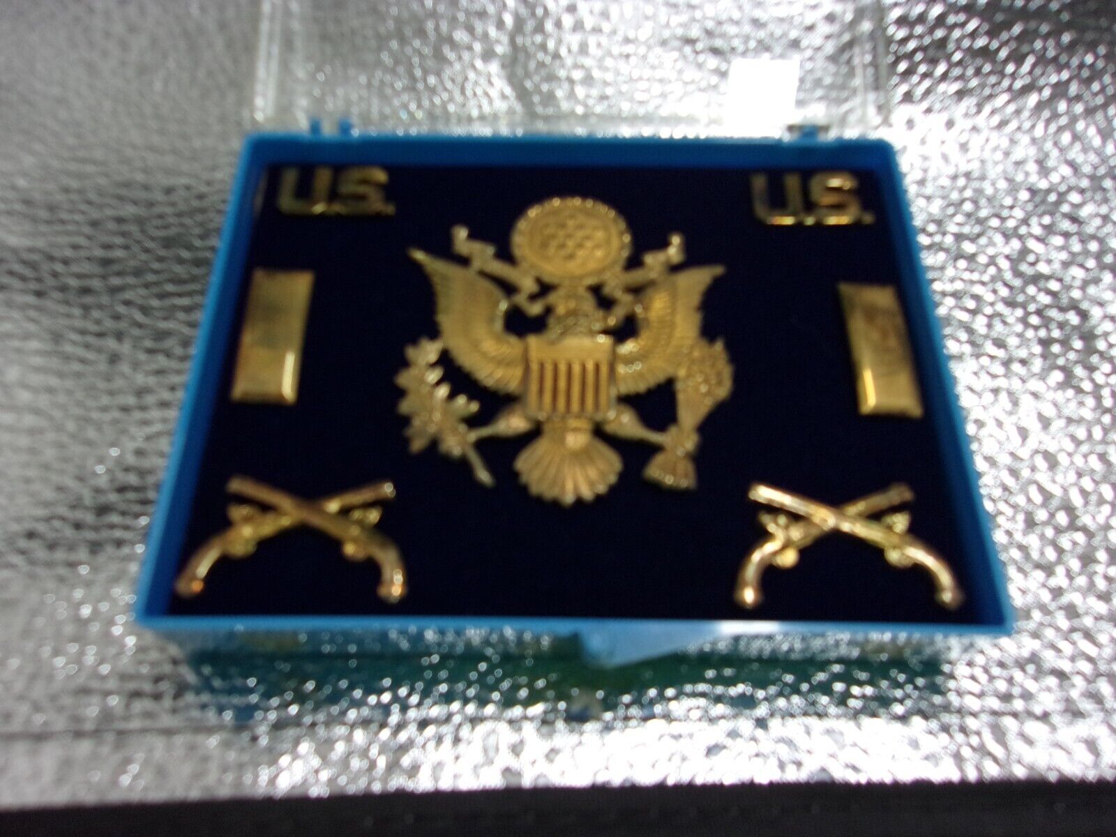 U.S. Military Officer Badge & Bars Set N.S. Meyer Inc. New York