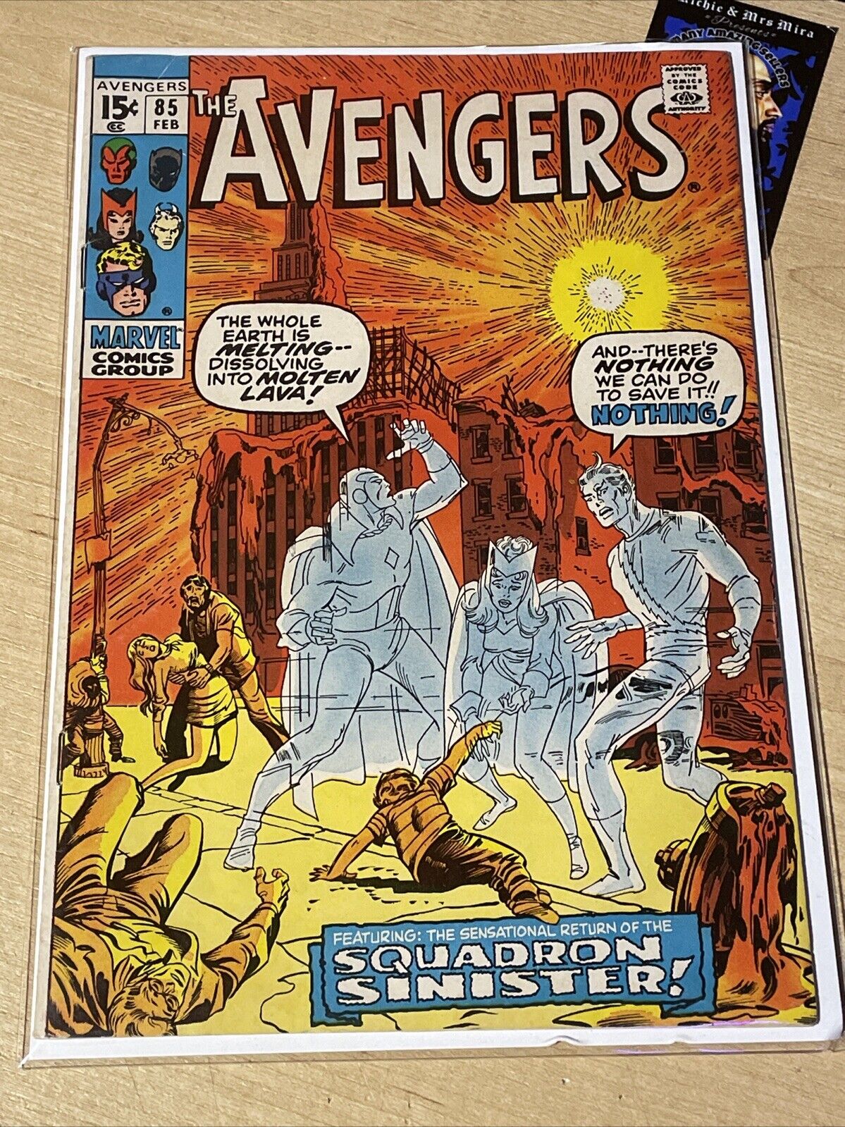 AVENGERS #85 1971 Marvel Comics 1st app of Squadron Supreme