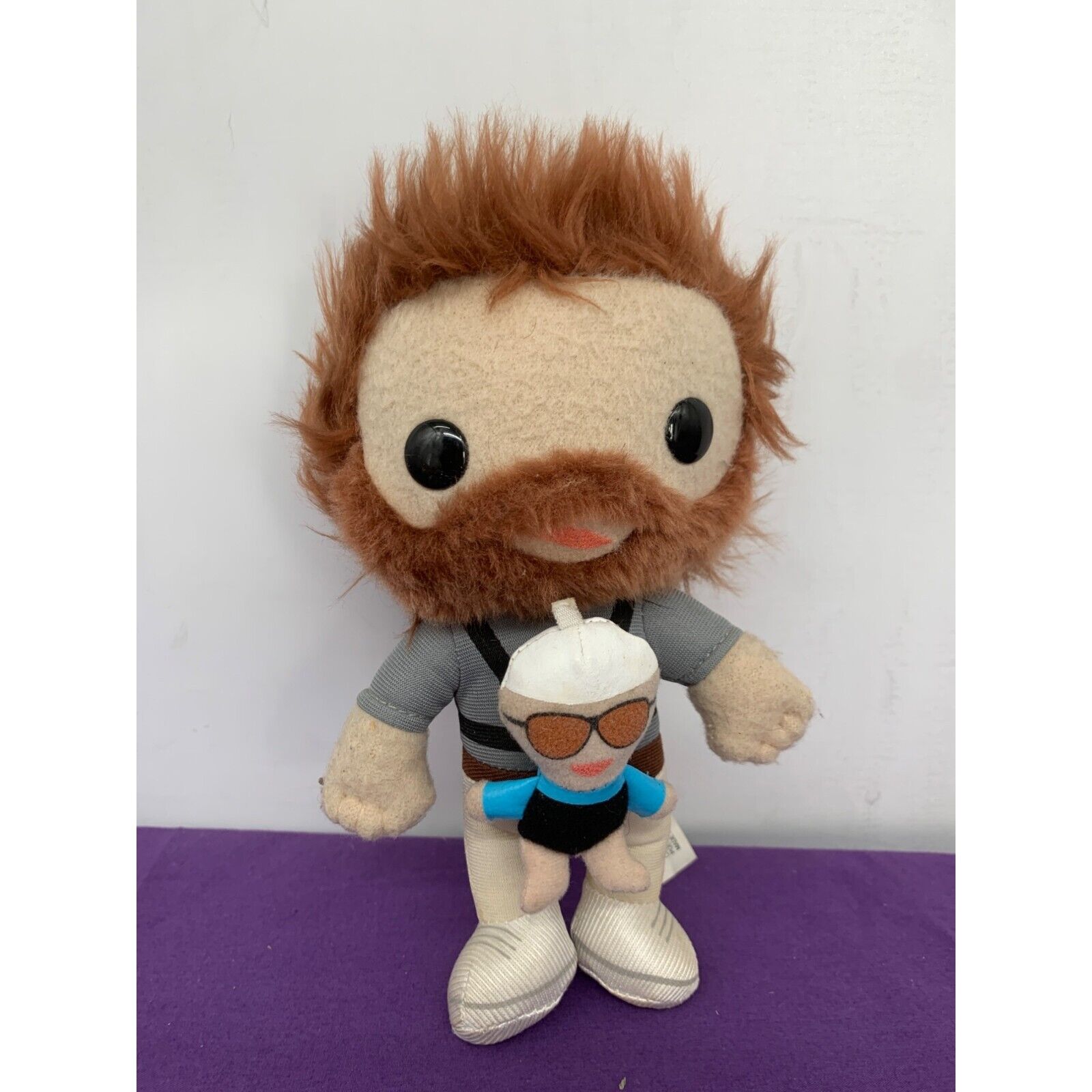 Funko 8 Inch Plushie The Hangover Allan and Baby Carlos TM and Warner Brothers E