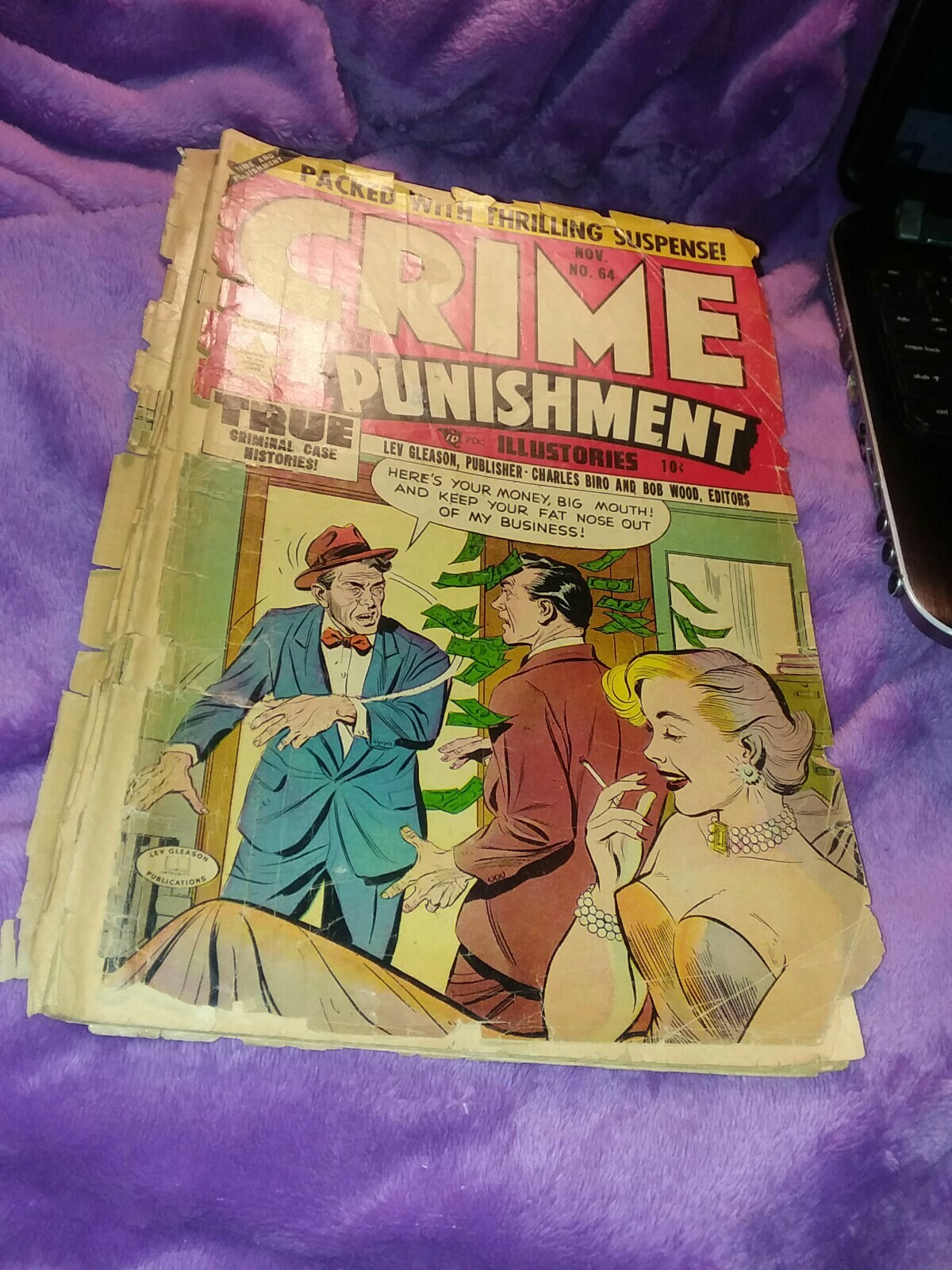 Crime and Punishment #64 November 1953 lev gleason golden age precode Crime and Punishment #64 November 1953 lev gleason golden age precode