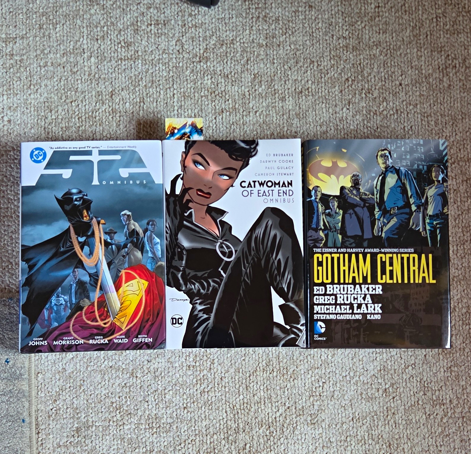 DC Comics Omnibus Lot: 52 The Fifty-Two, Catwoman of East End, Gotham Central