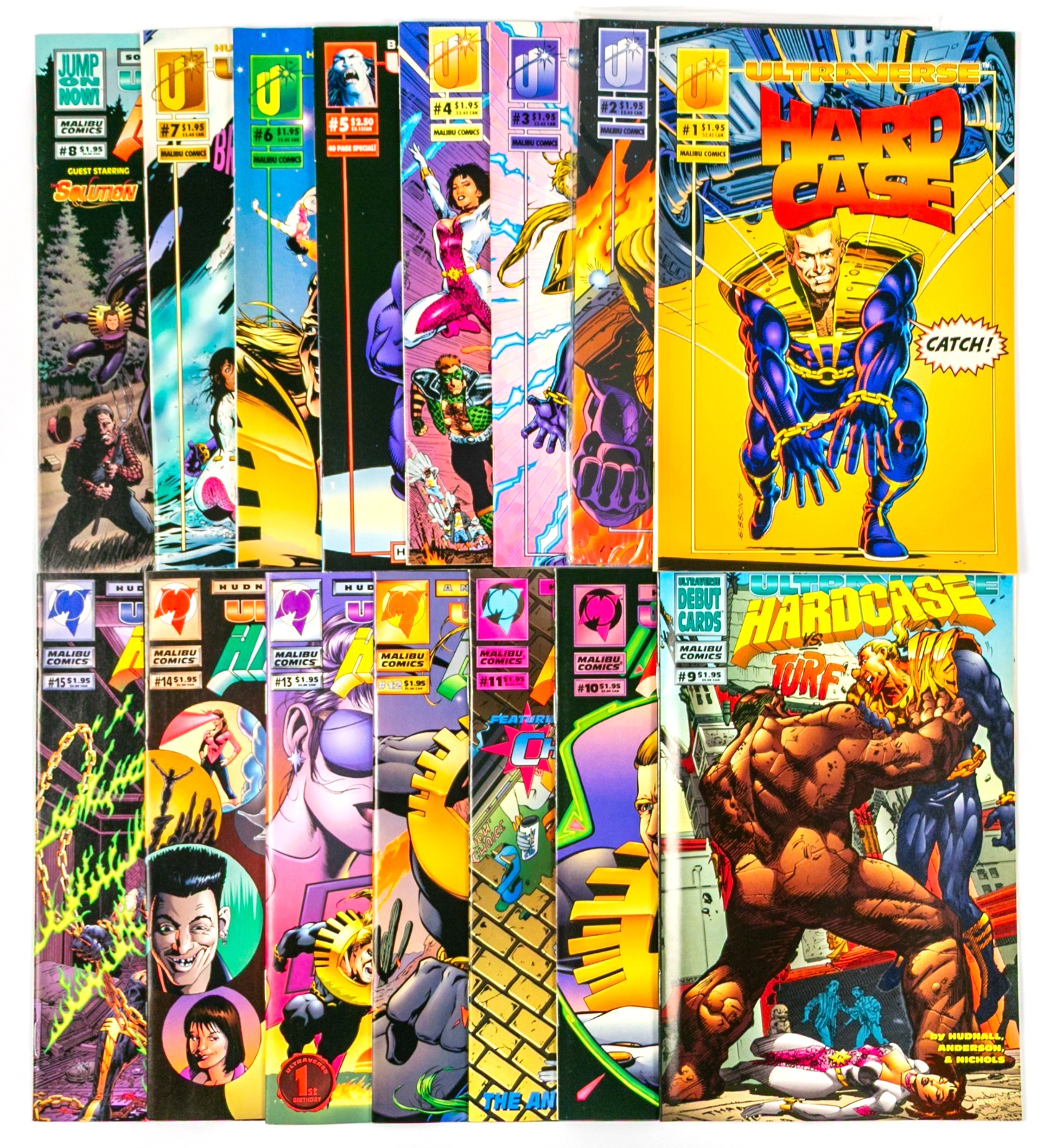 Hardcase #1-15 (1993 Malibu Comics) Ultraverse Breyfogle/Gibbons Cvr Unread NM