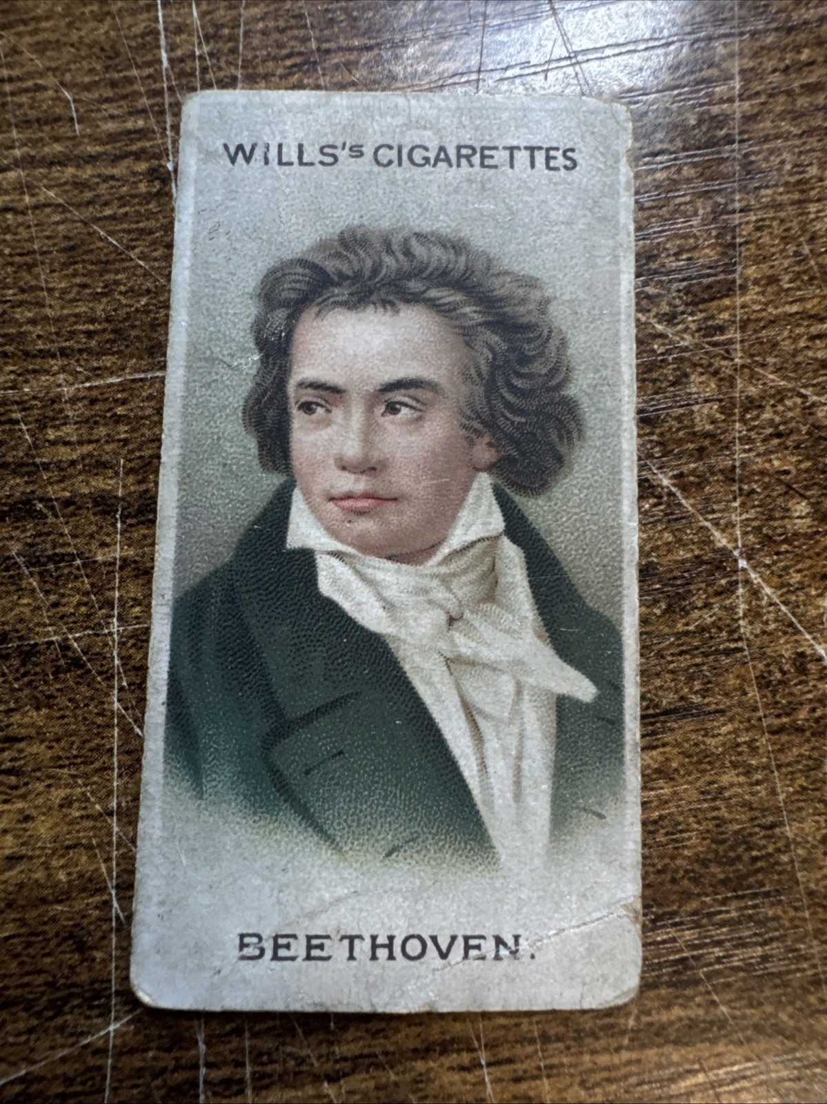 1911 Wills\'s Cigarettes Musical Celebrities Beethoven (b)