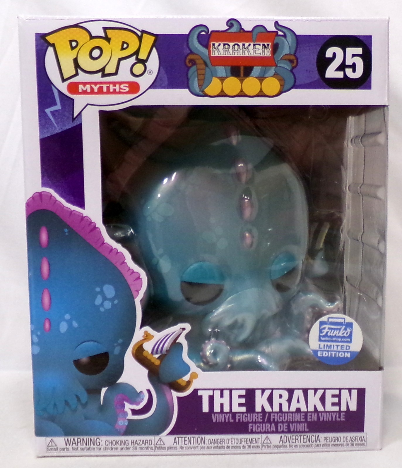 Funko Pop 25 The Kraken Myth Funko Shop Exclusive Vinyl Figure