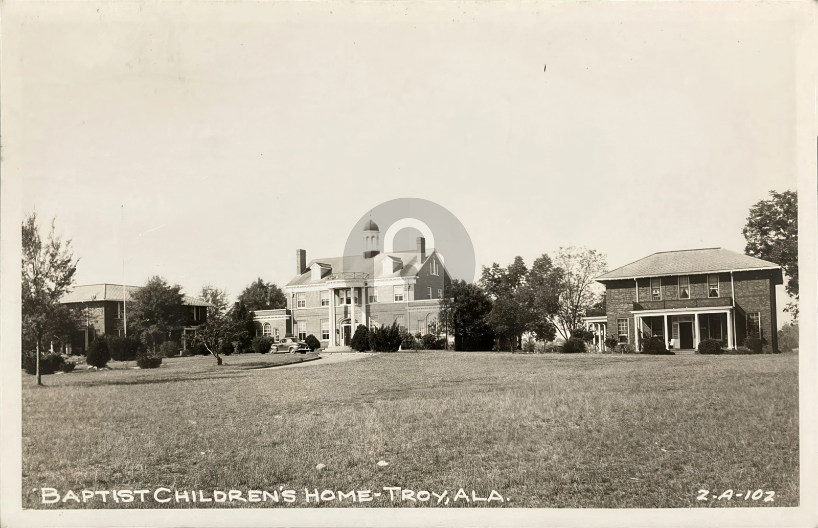 Troy AL Alabama View Baptist Children�s Home RPPC Photo Postcard COPY