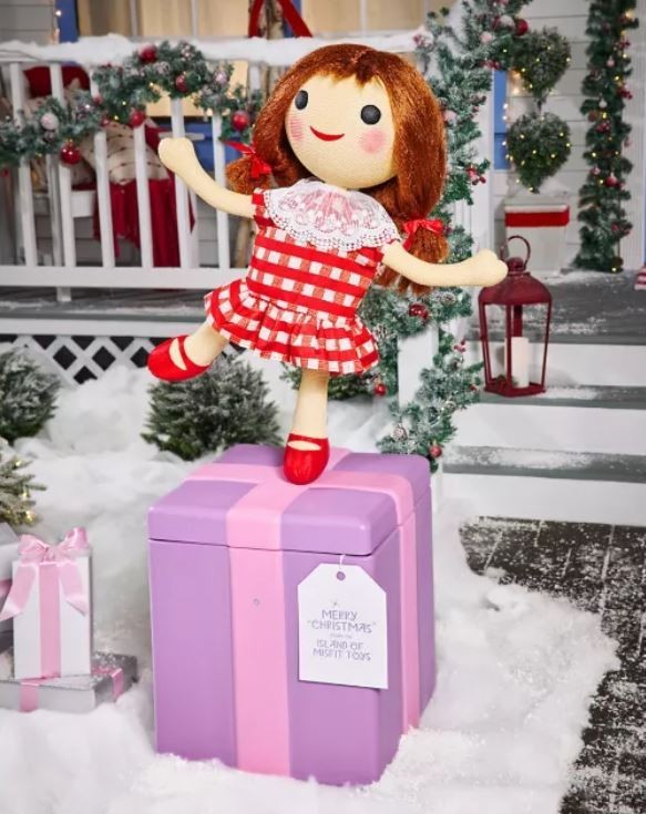4.5 FT ANIMATED MISFIT DOLLY FROM RUDOLPH RED NOSED REINDEER CHRISTMAS DISPLAY 4.5 FT ANIMATED MISFIT DOLLY FROM RUDOLPH RED NOSED REINDEER CHRISTMAS DISPLAY