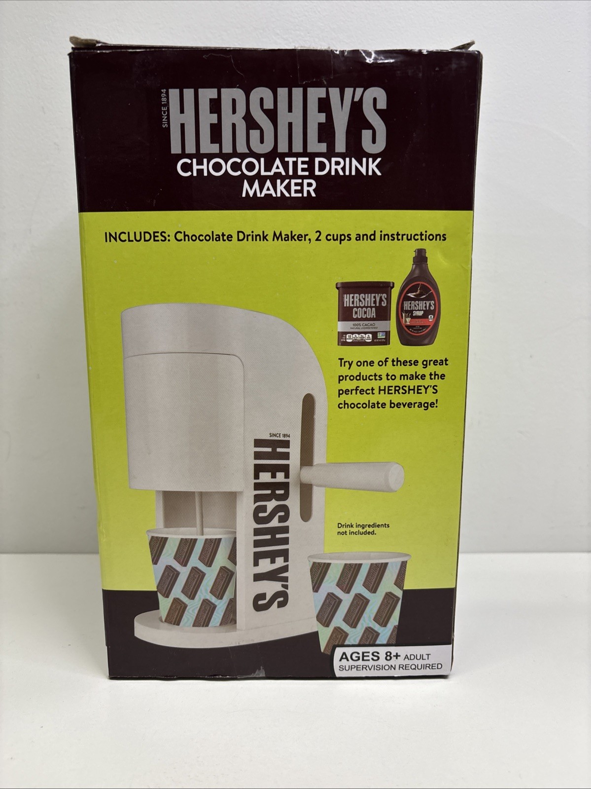 Hershey\'s branded chocolate Drink Maker-New Wrapped with Box