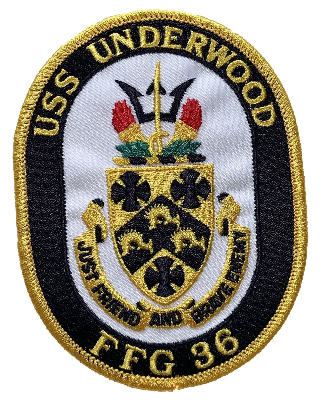 USS UNDERWOOD FFG-36 Patch – Sew On