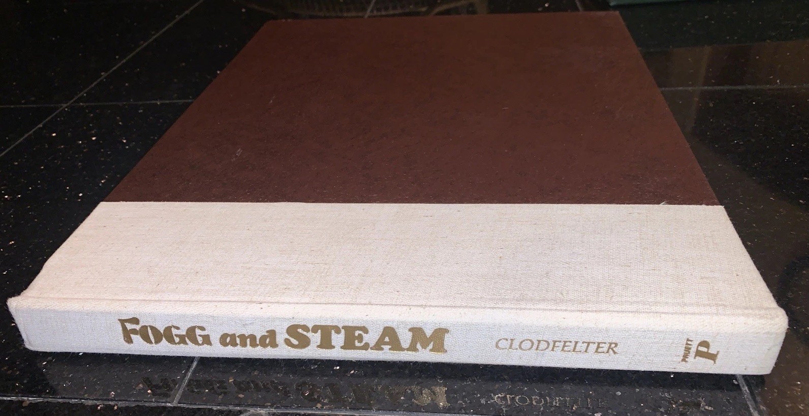 Fogg and Steam by Frank Clodfelter 1978 1st Edition~Signed by Artist Howard Fogg