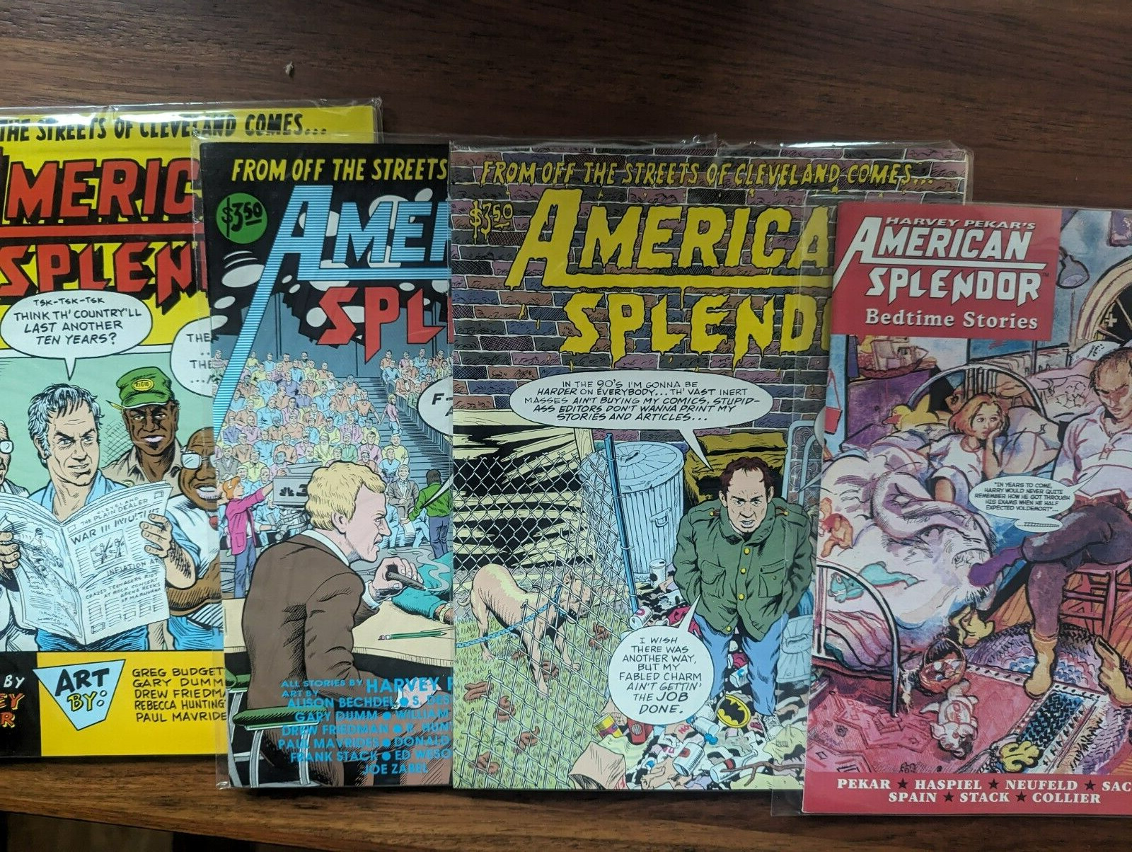 American Splendor comics Collection   Adult/Mature humor Harvey Pekar