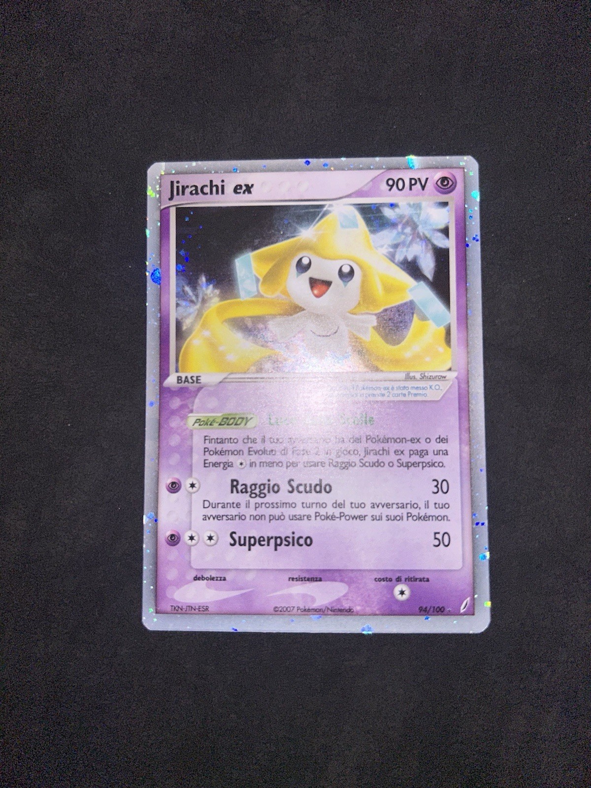 Jirachi Ex - Ex Guardiani Dei Cristalli 94/100 Ita Nm