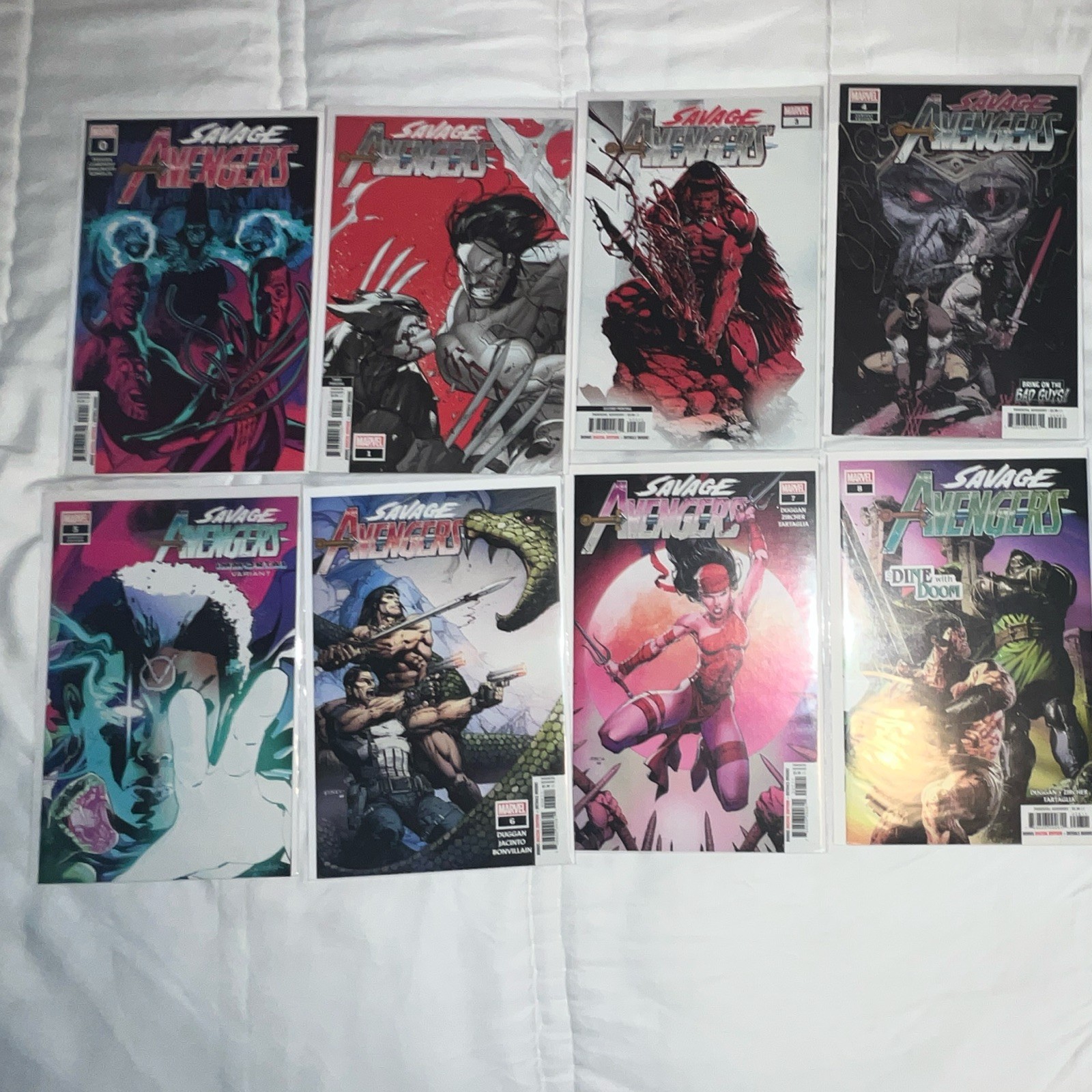 Marvel Savage Avengers Vol 1 and 2 lot. Excellent run