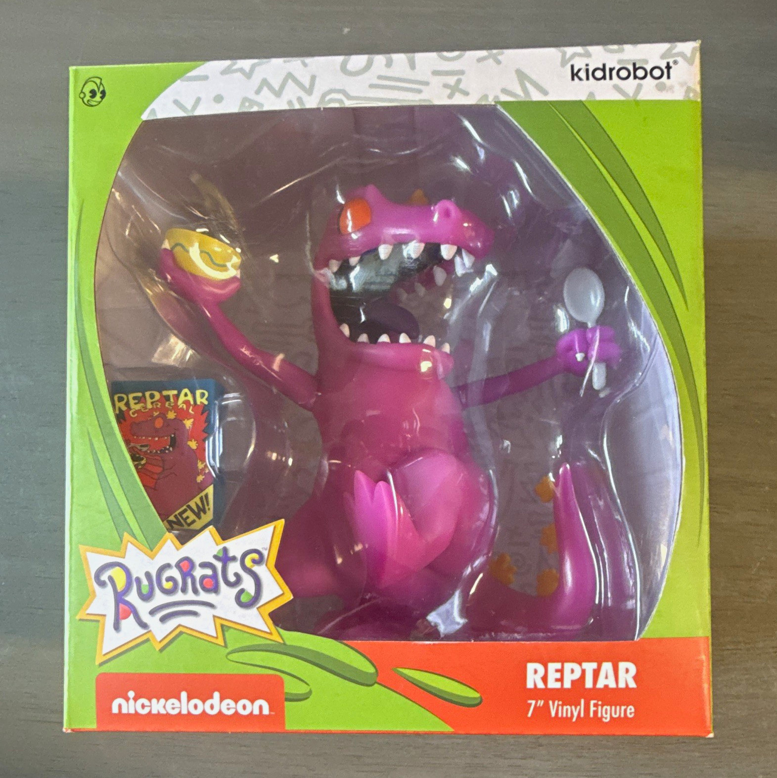 Kidrobot x Nickelodeon Rugrats Purple Reptar 7